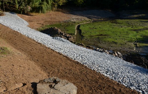 Landscape Swales Installation in Bay City