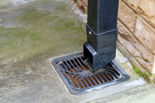 Porch Drainage Installation in Bay City
